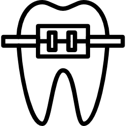 Ícone do serviço Ortodontia para adultos e crianças